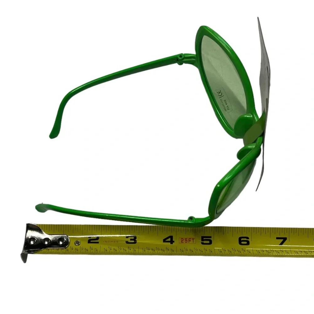 Rubie’s cool shades green novelty eyewear glasses. Costume, prop, Halloween